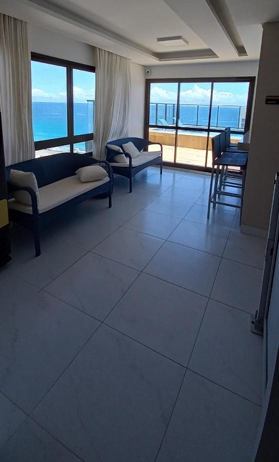 Loft Smart Farol Da Barra, Piscina Rooftop, Beira Mar No Farol Da Barra Salvador Luaran gambar