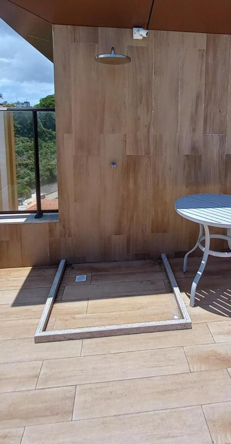 Loft Smart Farol Da Barra, Piscina Rooftop, Beira Mar No Farol Da Barra Salvador Luaran gambar